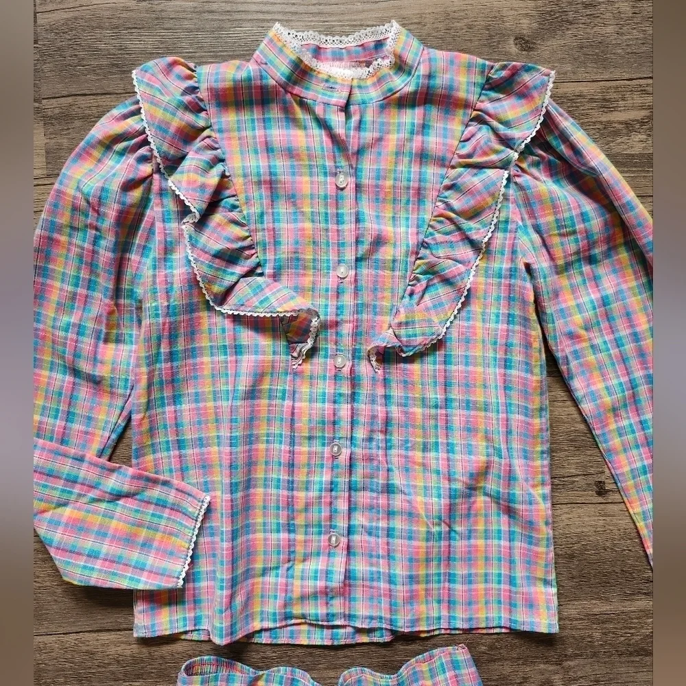 Vintage Sears Plaid Spring Outfit